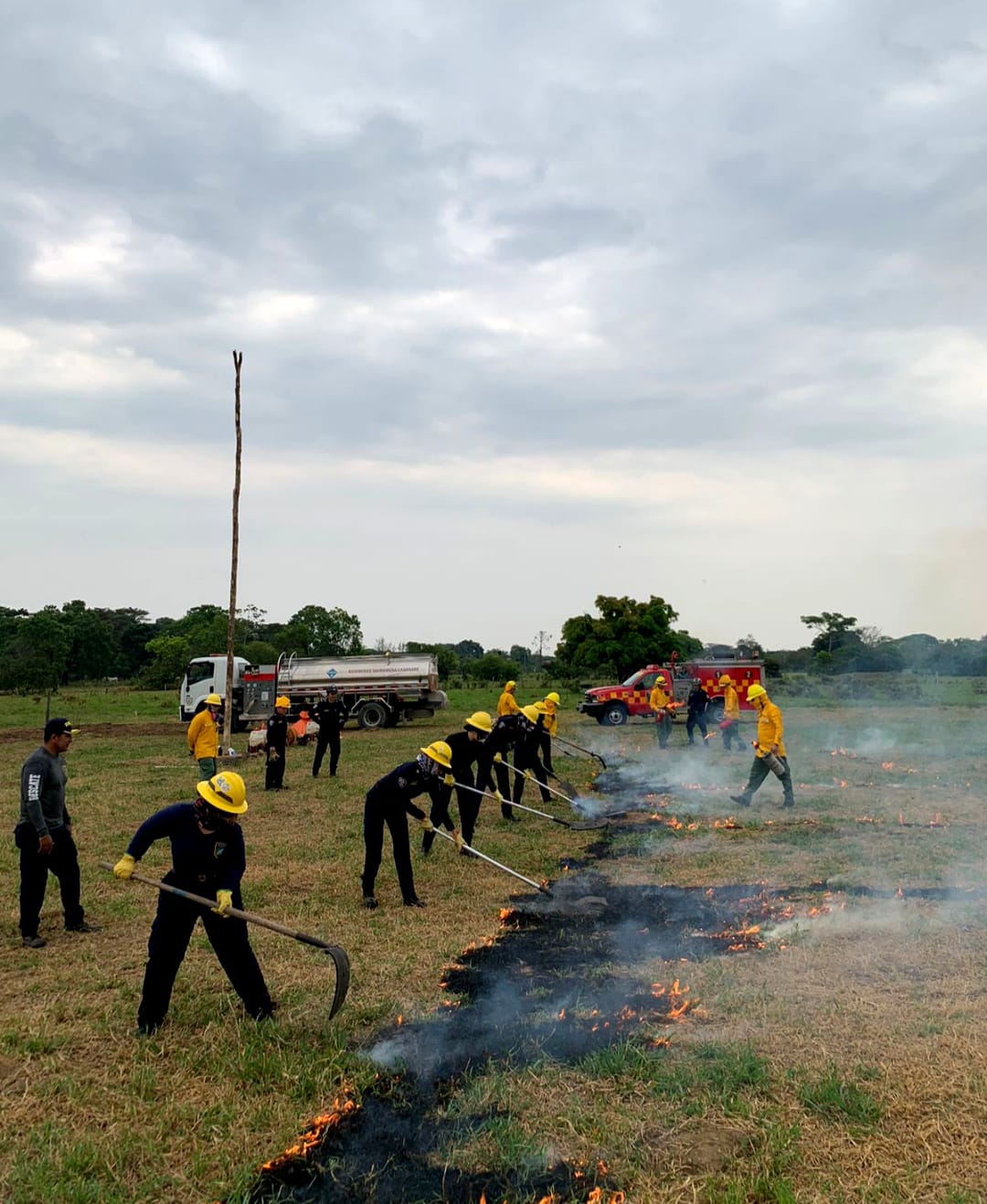 Bomberos Voluntarios Tauramena en acción 3